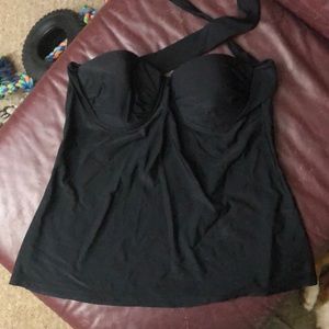 Black Tankini top